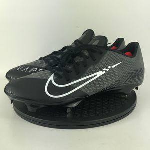 Nike React Vapor Ultrafly Elite 4 Black Baseball Cleats DA0701-001 Men's Size 14